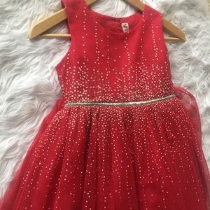 Girls Formal Red Dress - Cherokee Brand